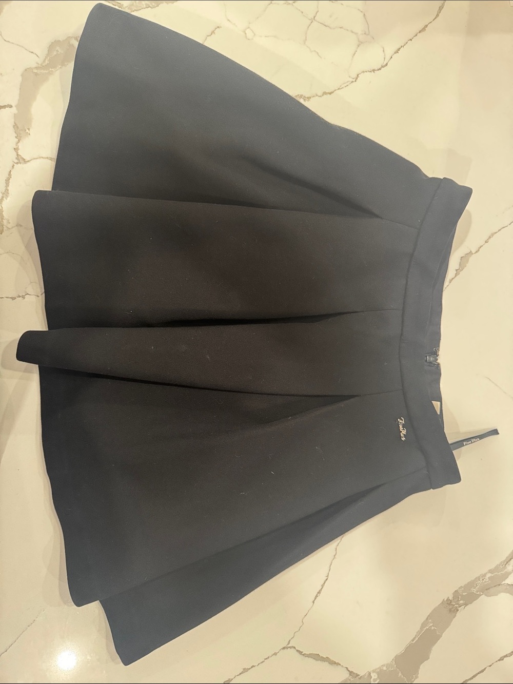 Black Pleated Women’s Skirt - Classic A-Line Style